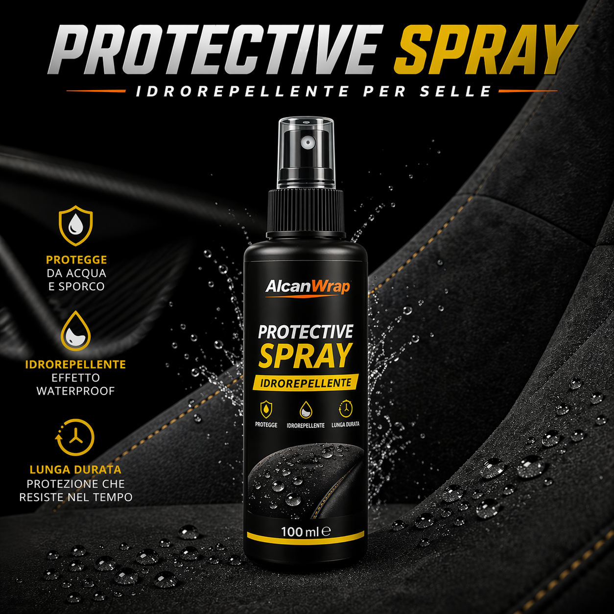 Spray Idrorepellente per Pellicola Alcantara