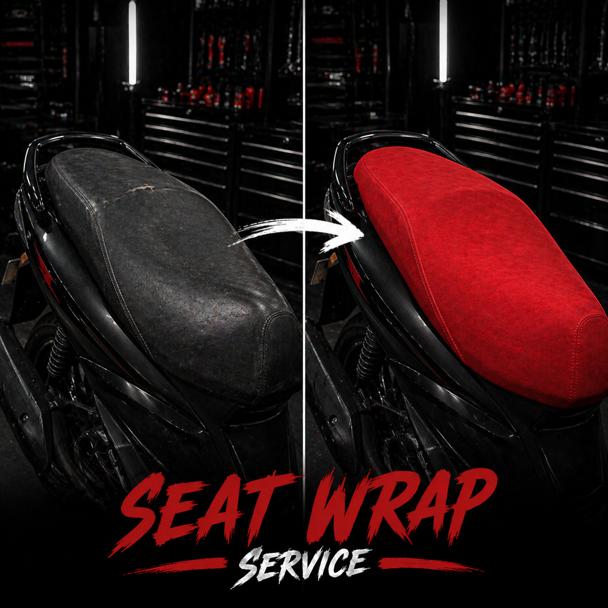 Servizio Wrap Sella Scooter